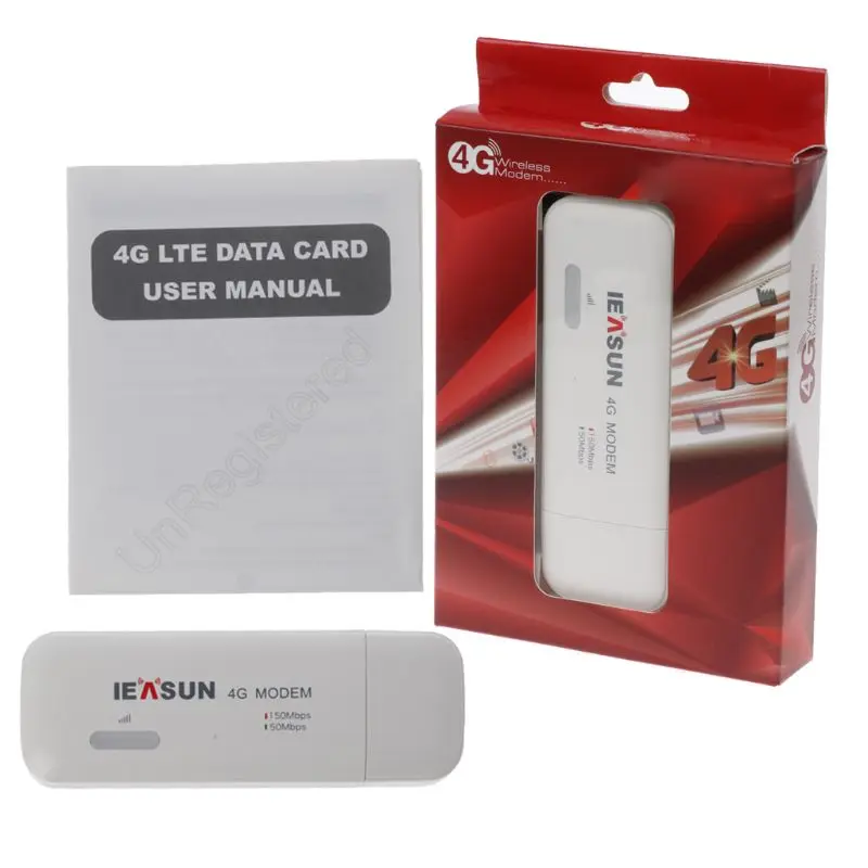 

4G LTE FDD 150Mbps USB STICK SIM Modem 4G Wireless Network Adapter with TF SIM Card without WiFi U725