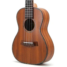 Ukulele acoustique de Concert 23, 4 cordes, en bois d'acacia, Uke, palissandre, manche électrique avec micro EQ