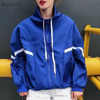 

Jackets Women Loose Casual Harajuku Trendy Womens Korean Style Sun Protection Clothing Breathable Daily All-match Summer New