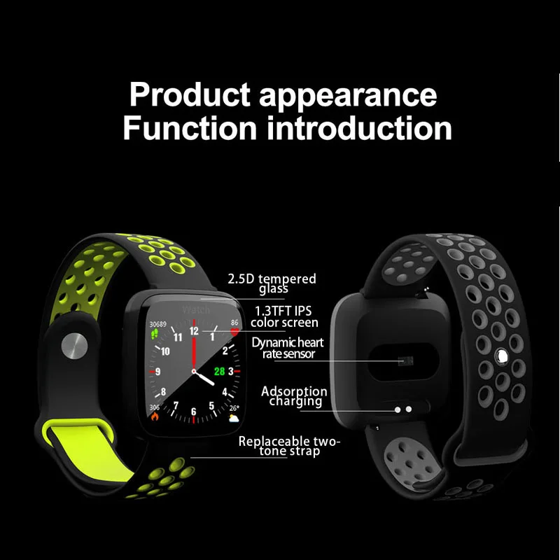 2019 New Color Screen Smart Watch Men GPS Sports Watch Couple Health Monitoring Watches Woman IP67 Waterproof relogio masculino 2019 New Color Screen Smart Watch Men GPS Sports Watch Couple Health Monitoring Watches Woman IP67 Waterproof relogio masculino