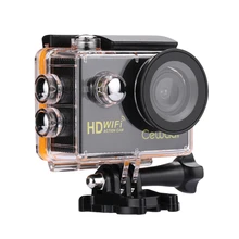 

Cewaal Full HD 1080P Action Sports Camera Outdoor SC1143 Video Recorder Wifi Camcorder Cam + Helmet seat + Holder
