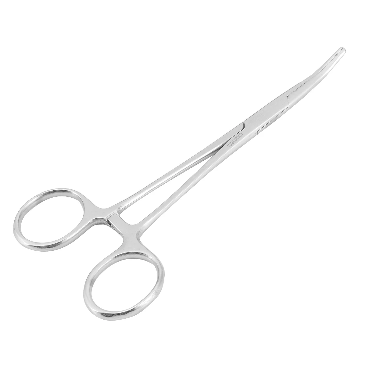 Bend Head Hemostat Pliers Stainless Steel Locking Forceps Curved Mosquito Hemostat For Fishing Gear Scissors Tool Length 16cm