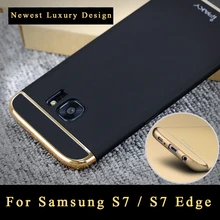 s7 case Original ipaky brand back cover For Samsung galaxy s7 case Luxury Silm 3 IN 1 PC cover For Samsung s7 G9300 case 5.1″