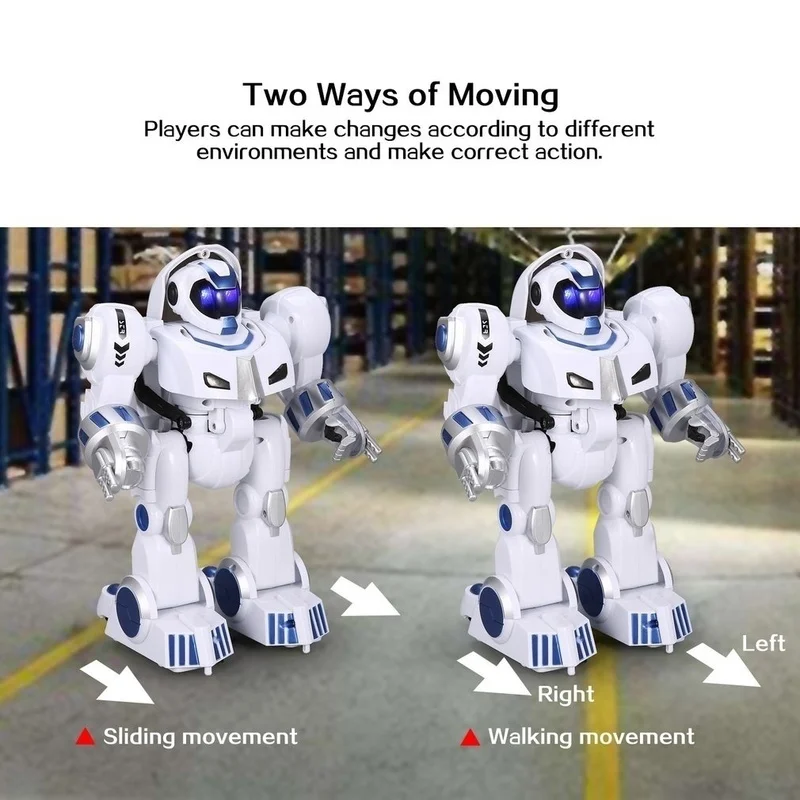 Интеллектуальный робот, дактилоскопическая деформация, полицейский радиоуправляемый робот, ходячий танец с английской музыкой, Обучающие игрушки с дистанционным управлением