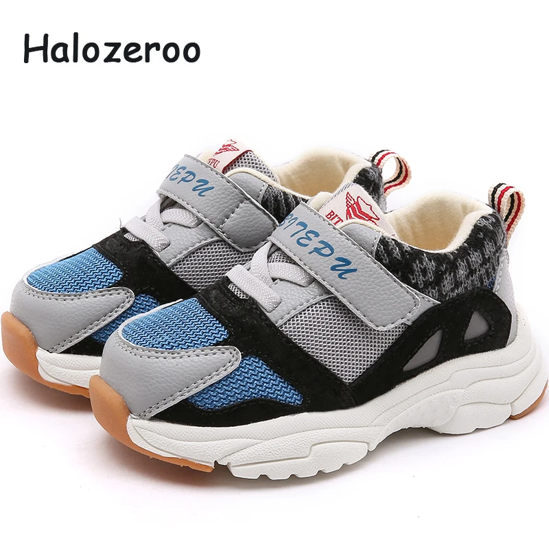 

Spring New Children Cotton Casual Sneakers Kids Mesh Shoes Baby Girls Sport Sneakers Toddlers Soft Shoes Boys Brand Gray Shoes