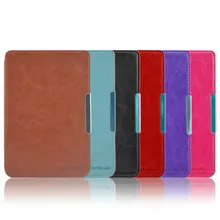 Ультра тонкий магнитный кожаный смарт-чехол для pocketbook 624/626 100 шт./лот