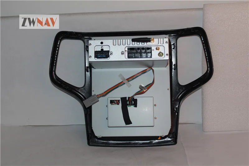 Top ZWNAV Tesla style Screen Newest Android 6.0 64+2GB Car Radio GPS Navigation Head Unit For Jeep Grand Cherokee 2014-2018 4