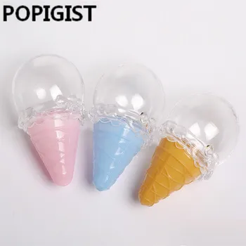 

Creative personality baby birthday baby shower Favor box candy ice cream plastic candy box Christmas Gift Box 12