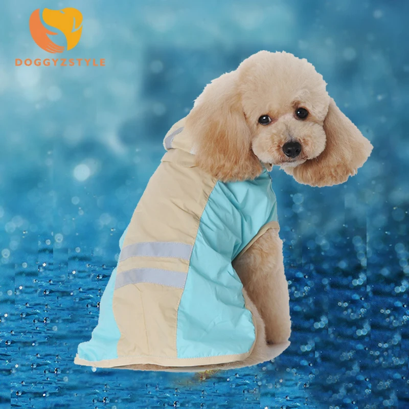 Large Size S 7XL PU Dog Raincoat Waterproof Rainy Day Walking Jacket Puppy Small Medium Large