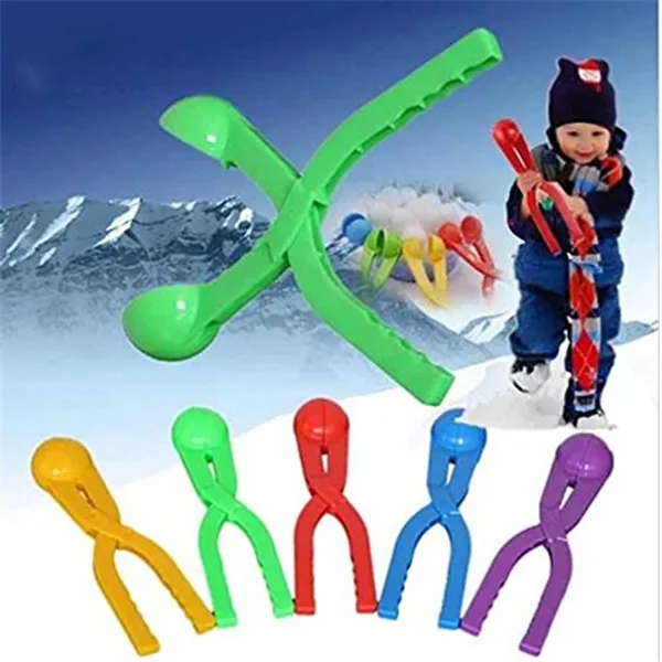 BP1511196 1pc lot Winter Snow Ball Maker Sand Mold Tool Kids Toy Lightweight Compact Snowball Fight