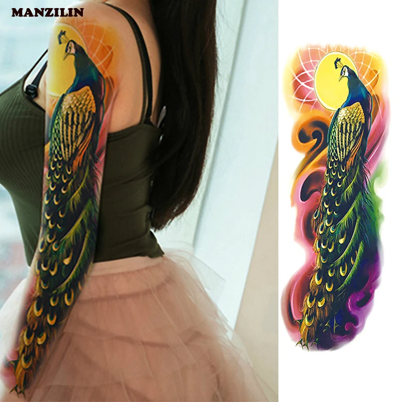 680+ Gambar Tato Burung Merak Terbaik