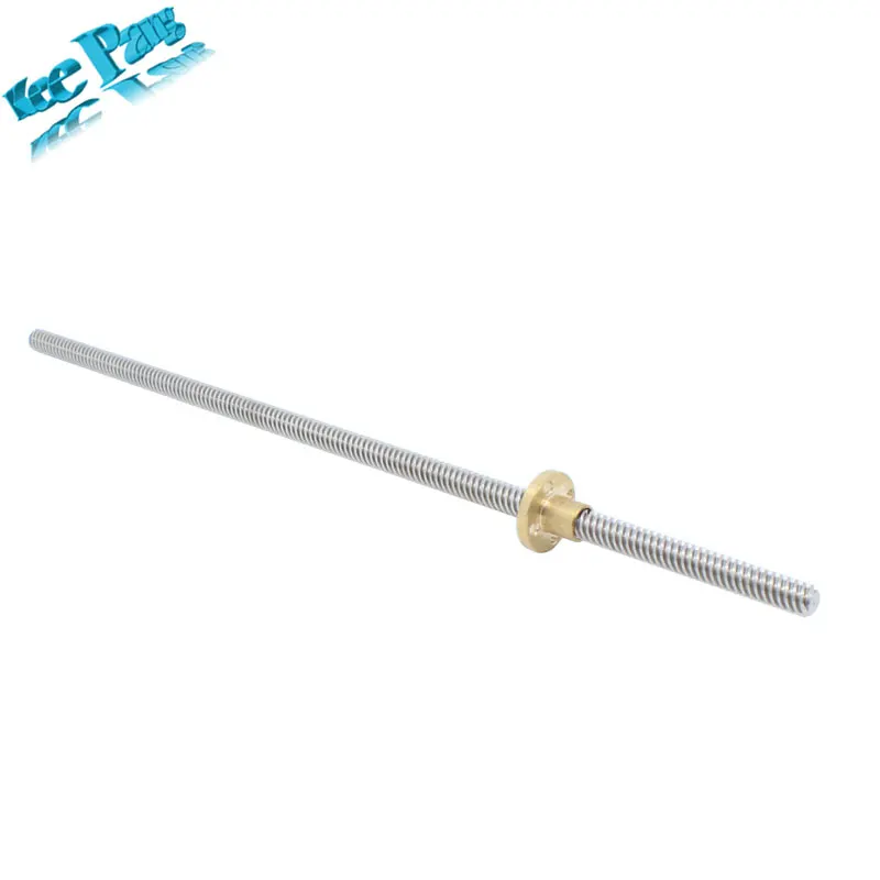 RepRap 3D Printer THSL 300 8D Lead Screw Dia 8MM Thread 8mm Length 300mm with Copper
