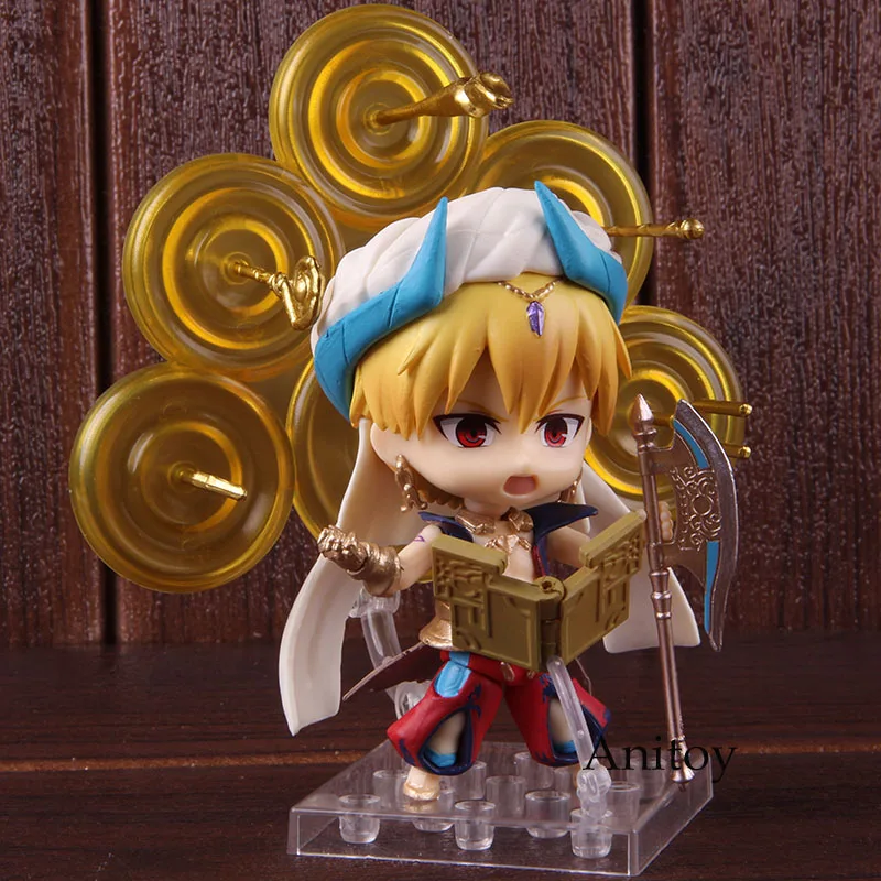 Nendoroid 990 аниме FGO Fate Grand Order Gilgamesh Милая версия ПВХ фигурка Коллекционная модель игрушки