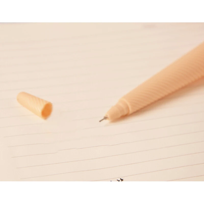 1 шт. креативная ручка для мороженого гелевая ручка Kawaii caneta материал escolar канцелярские принадлежности для офиса школьные принадлежности подарок случайный цвет