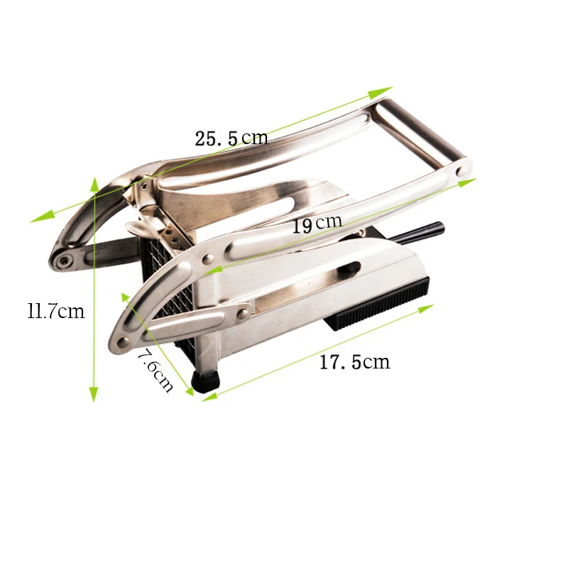 Измельчитель для картофеля фри из нержавеющей стали производитель слайсер Чоппер кухонные инструменты приспособления кухонные аксессуары