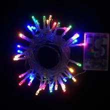 3m 30 LED Decor Light Lamp String Battery Box Lantern Lights for Christmas Halloween Wedding Party Garden Mall Home Decoration 