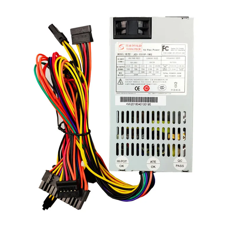 220 Вт мини itx блок питания ATX 1U Flex PSU компьютерный серверный 80plus Промышленный Блок