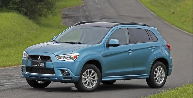 Для Mitsubishi ASX 2013- багажники на крышу багажная Стойка Высокое качество алюминиевые авто аксессуары