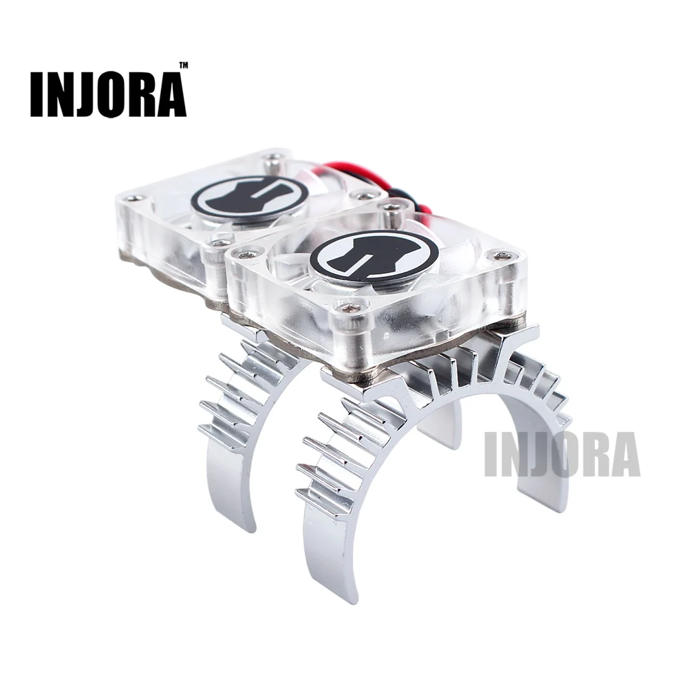 RC Car Motor Heat Sink and Cooling Fan with Thermal Receptor for 1/10 RC Crawler TRAXXAS TRX-4