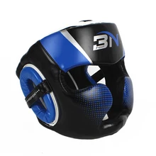 Боксерские головные уборы для мужчин и женщин, муай тай, из искусственной кожи, для тренировок, спарринга, тренажерного зала, для мужчин, t Grant, безопасный боксерский шлем, защита для тхэквондо