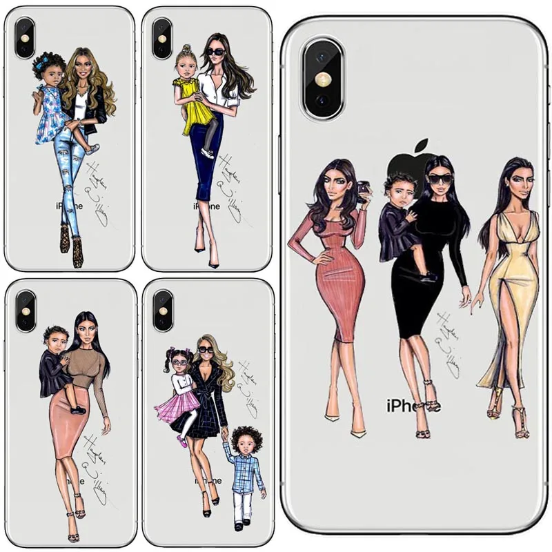 Модный силиконовый чехол ТПУ для iPhone X 8 7 6 6S Plus 5S 5C SE XR XS Max | Мобильные телефоны и