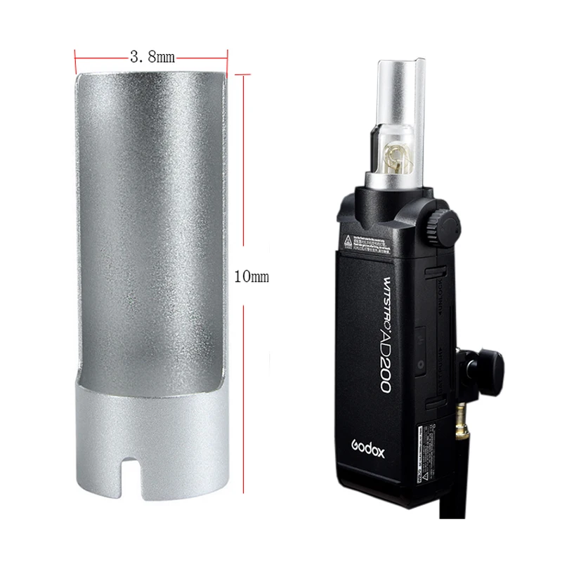 Godox AD S18 Metal Protection Reflector Shovel Flash Tube Lamp Bulb