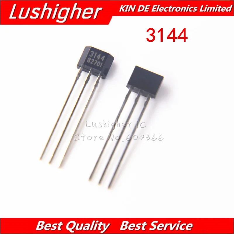 10PCS A3144E TO92 A3144 TO 92 3144 Hall Effect Sensor New Originalhall