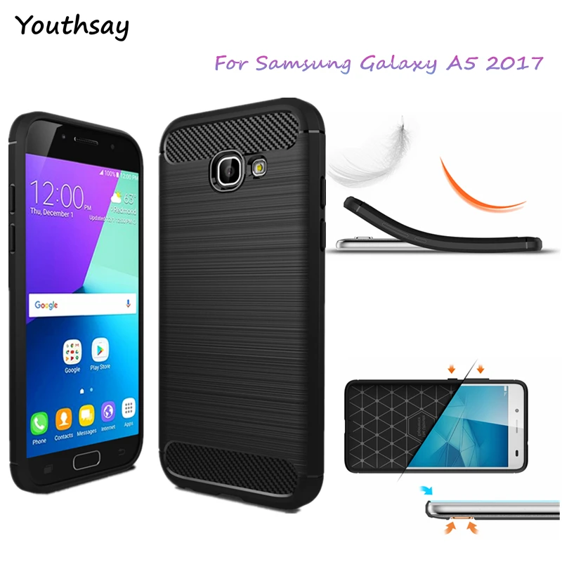Чехол для Samsung Galaxy A5 2017 роскошный силиконовый чехол телефона A520 | Мобильные