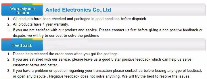 warranty banner-anted electronics