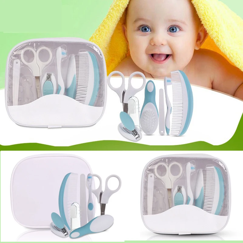 7pcs/Set Baby Grooming Care Manicure Set Healthcare Kit Baby Daily
