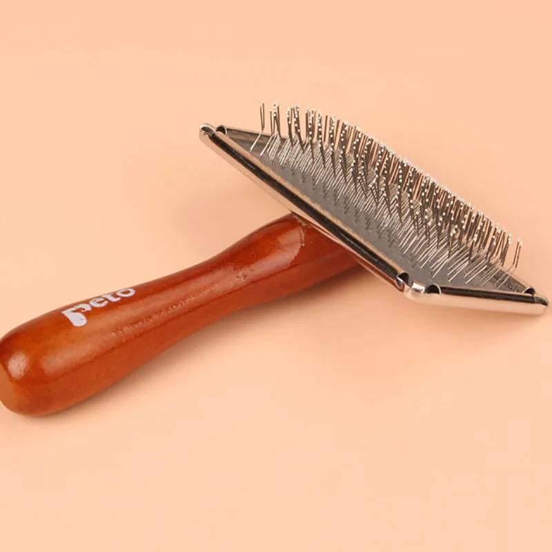 2016 Stainless Steel Rake Pet Comb Large Dogs Brush Pet Gilling Comb