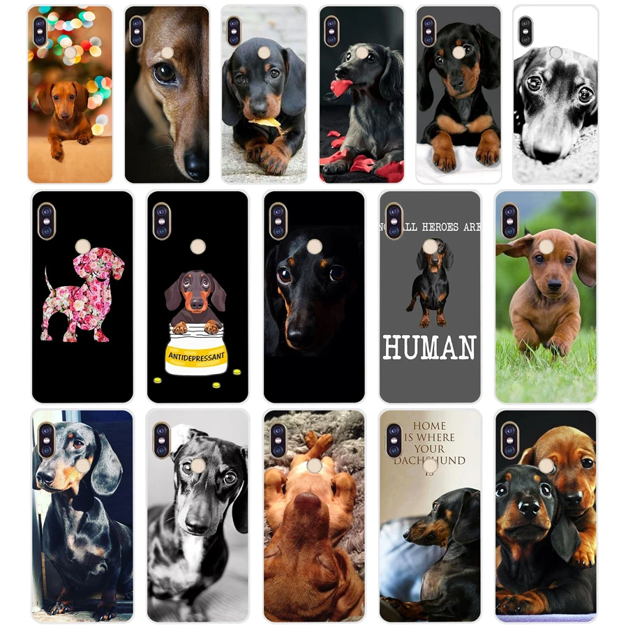145Sd Bassotto Teckel Dackel Dog Custodia Morbida In Silicone Tpu Cover Per Xiaomi Redmi 5A 5Plus Note 5 5A Pro Mi 6
