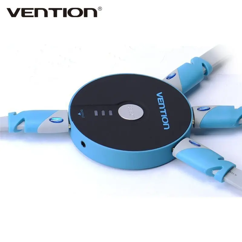 

VENTION Mini 3 Port HDMI Switch Switcher HDMI Splitter HDMI Port For PS3 PS4 360 PC DV DVD HDTV 1080P 3 Input to 1 Output
