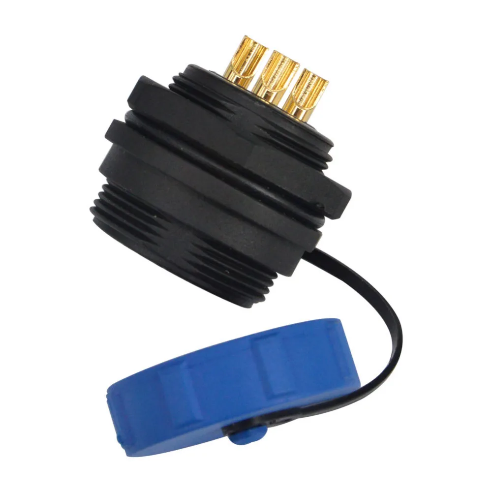 

4 Pin M21 Waterproof Connector Dustproof Aviation Reverse panel mount socket XLR Cable Connector suit for 7-12MM cable