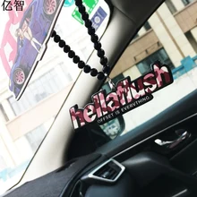 Yizhi автомобиль моды Украшения Красочные Письмо модель Стайлинг девушка Прохладный Тюнинг автомобилей