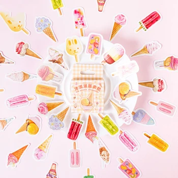 

Cute Ice Cream Vending Machines Shaped Sticker Scrapbook Diary Stickers Planner Decoration Accessories Student School Supplies