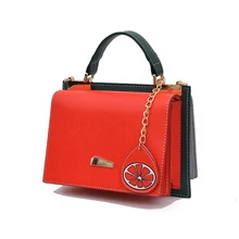 

Women's Handbag Brand Summer Fashion Messenger Bags Women Orange Pattern Pendant Small Shoulder Bag Ladies Crossbags