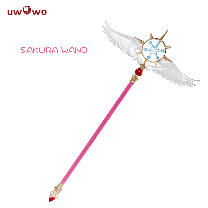 Карточка-каптор UWOWO Kinomoto Sakura волшебная палочка для косплея аниме-карточка
