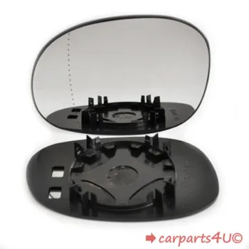 

Left Passenger Side N/S Wide Angle Wing Mirror Glass for PEUGEOT 206 1998-2010