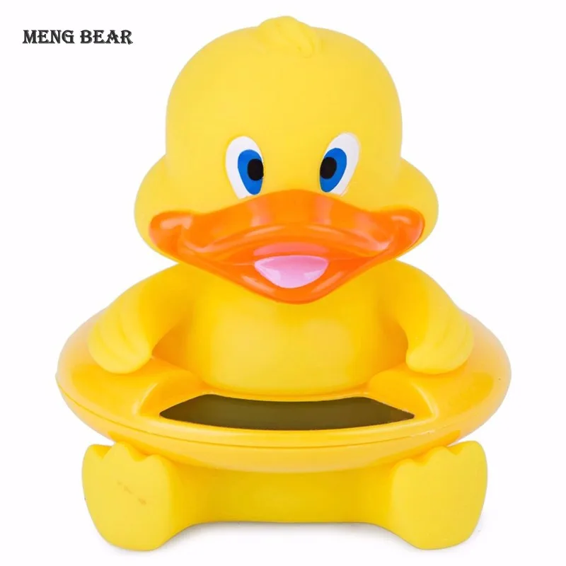 

Infant Baby Bath Toys Playing Water Dabbling Toy Temperature Thermometer Bear Duck Dinosaur Baby Tub Toy Temperature Tester Toys