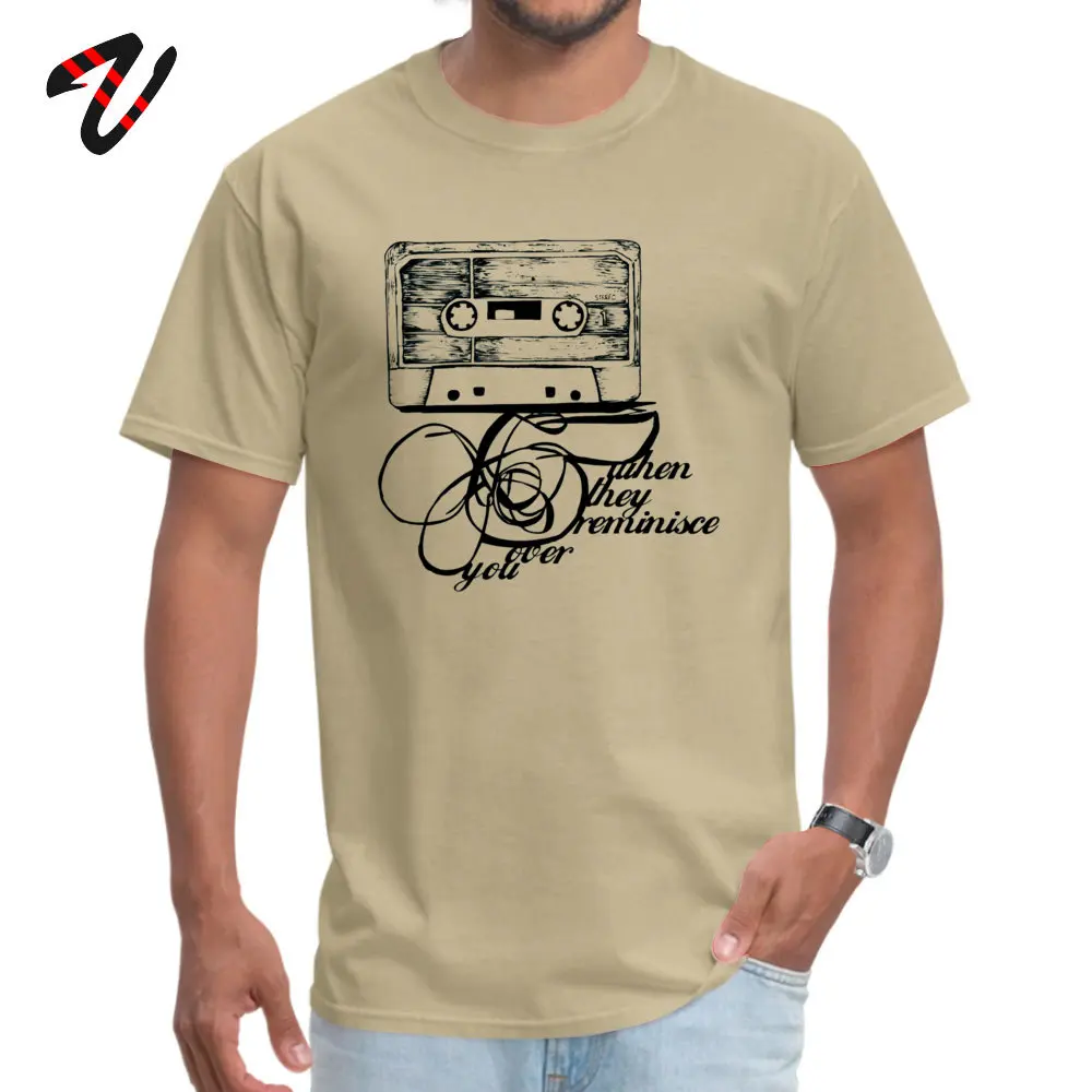 T.R.O.Y. Tshirts Design Short Sleeve Fashionable O Neck 100% Cotton Fabric Tops Tees Casual Tee Shirts for Men Summer T.R.O.Y. 2568 beige