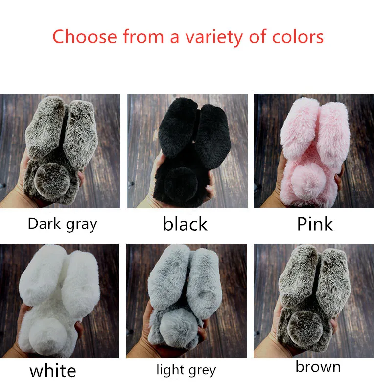 

New Xiaomi 9 Redmi note 7 mobile phone shell Korean version of the super cute rabbit rabbit mobile phone shell for mi 8 7 6plus