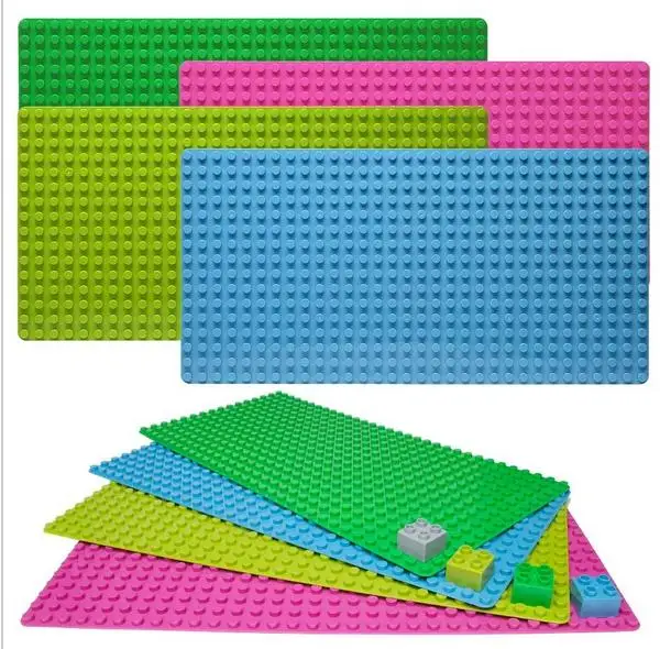 

Base Plate Fits for Figures Building Blocks Single Sale 16*32 Dots Baseplate Designed for Good Gifts for Children