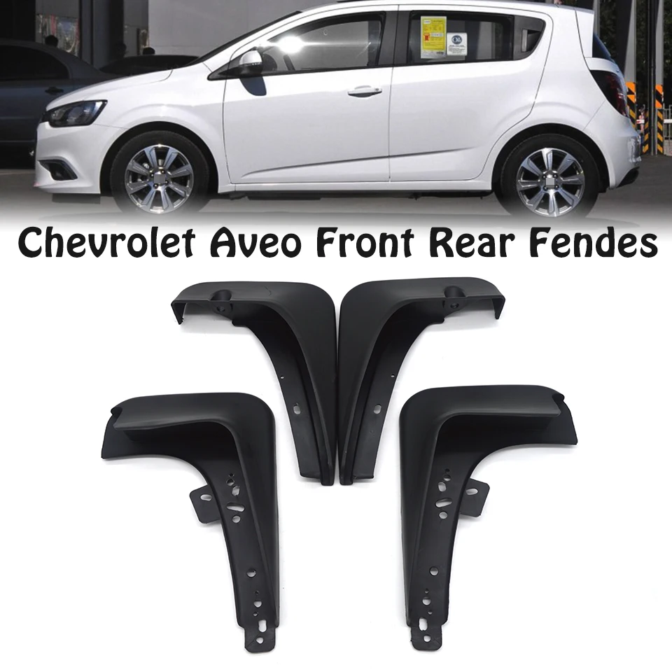 Overe автомобильные передние и задние брызговики для Chevrolet Aveo Sonic TM Barina Хэтчбек 2012 2013 аксессуары автостайлинг