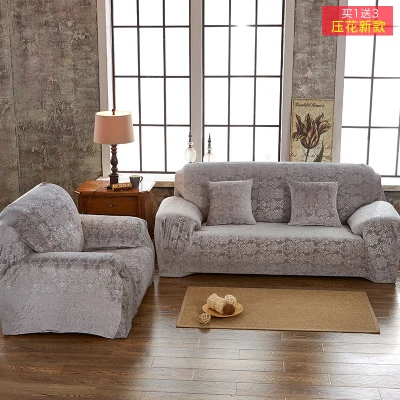 

Embossed printed flower thick custom sofa cover general European style sofa cover for 2 seat sofa cover