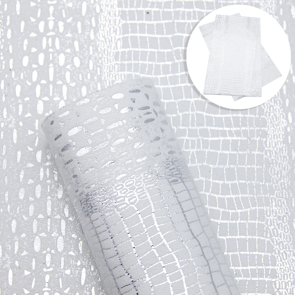 20*34 см геометрический узор Серебро Флокирование тканевые простыни для изготовления домашних мероприятий, 1Yc7182 - Цвет: 1090145010