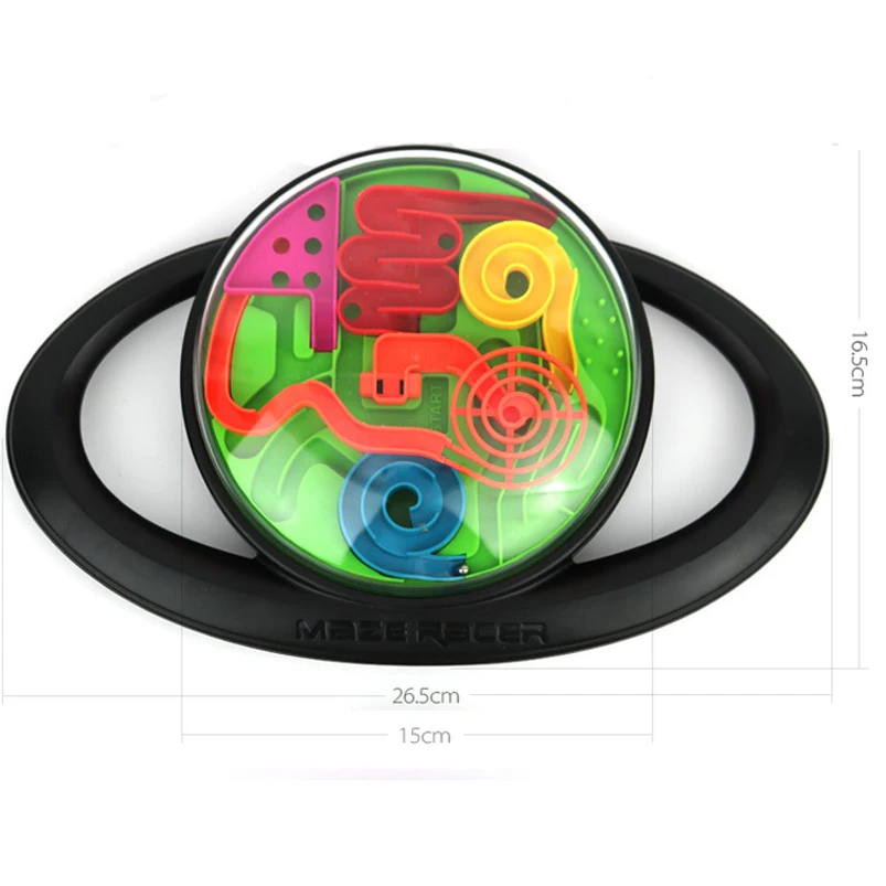 Abbyfrank 3D Magic Puzzle Ball Rolling Maze Balance Orbit Game Toy Classic Logic Ability Educational Toy For Kids Adults Abbyfrank 3D Magic Puzzle Ball Rolling Maze Balance Orbit Game Toy Classic Logic Ability Educational Toy For Kids Adults