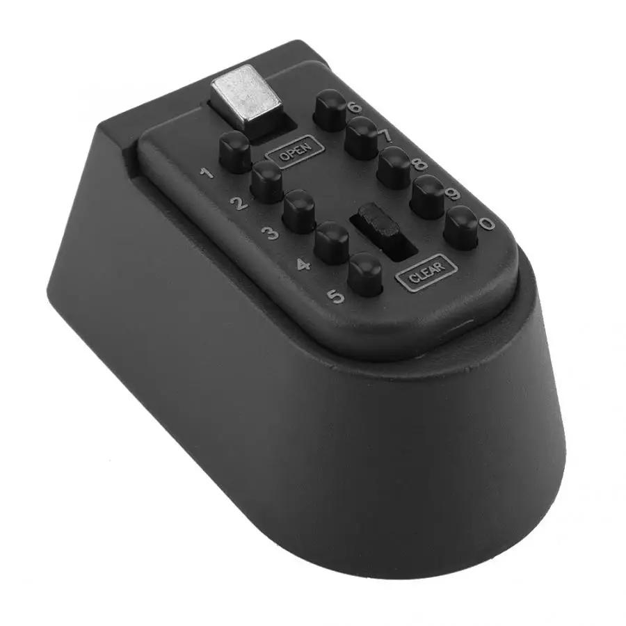 

Waterproof Safe Security Outdoor Keys Storage Box Holder Door Hanging Combination Lock Frosted Coating