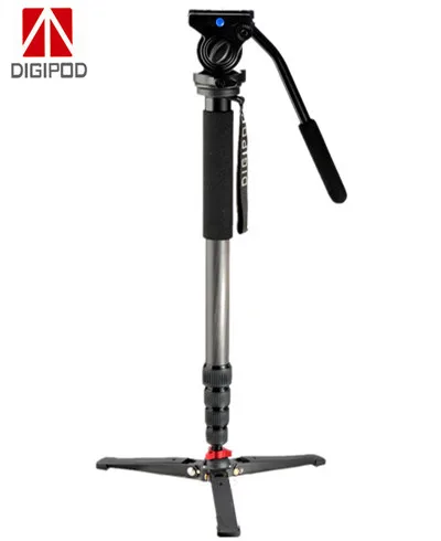 DIGIPOD C-3205VH Carbon Material 80 Inch Two Way Pan Head Travel Monopod With Mini Tripod For Reflex Camera | Электроника