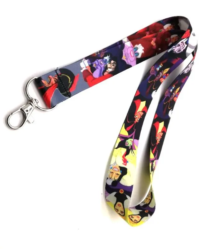 

10pcs/20pcs/30pcs/50pcs Reverse character Neck Strap Lanyard Mobile Phone Key Chain ID Badge Key Chains D26